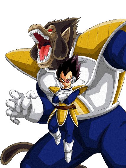 Agl great ape vegeta - Tarble (ターブル, Tāburu) is a Saiyan and the youngest child of King Vegeta, as well as the estranged younger brother of Vegeta. He is also the husband to a peculiar alien named Gure. Tarble is a fairly short Saiyan with a slim build. He has black, spiky hair that stands tall, similar to his brother's hair. In the anime, he has a single bang hanging down onto …